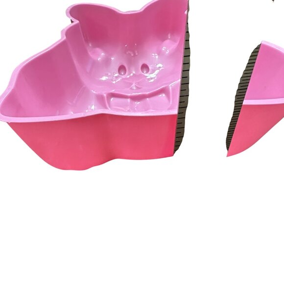 Jello Mould Bunny Easter Pink Plastic 9.5 x 7.5 Rabbit - Picture 5 of 7